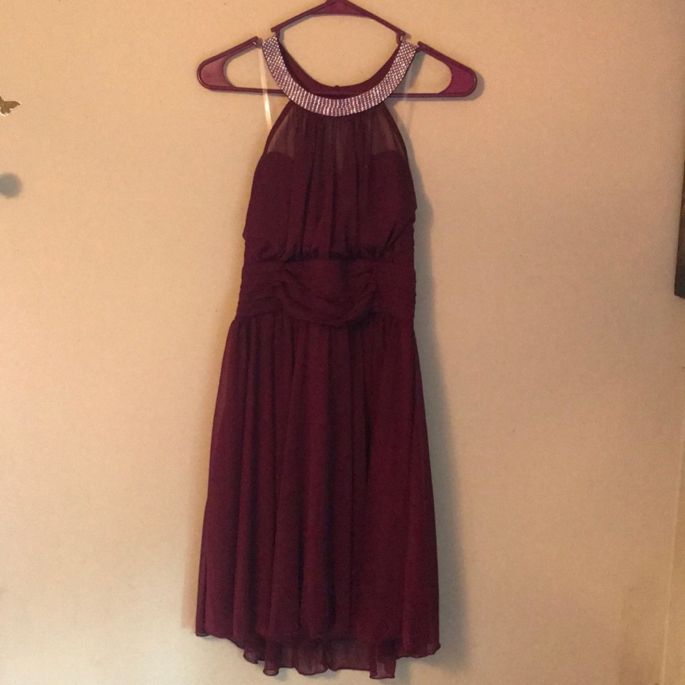 Speechless Size 13 Formal Maroon Dress